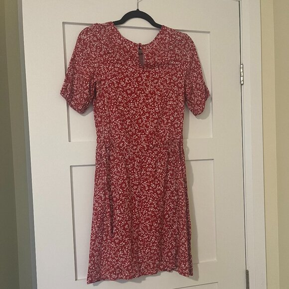 Reitmans Red Floral Dress - Picture 2 of 7